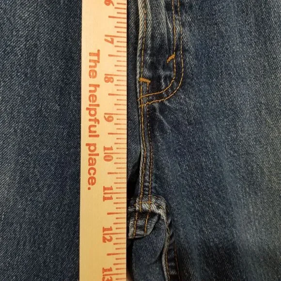 Vintage Levis 550 Jeans Mens 34x34 Y2K Made in USA Baggy Relaxed Medium Wash